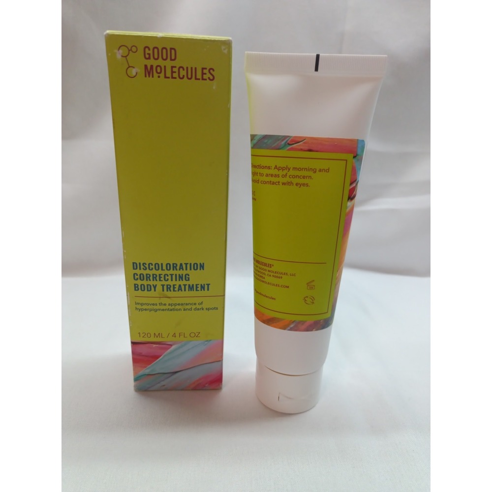 GOOD MOLECULES Discoloration Correcting Body Treatment (4 fl Oz/120 mL) NOS